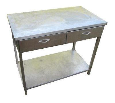 Rozsdamnetes munkaasztal rozsdamentes asztal használt