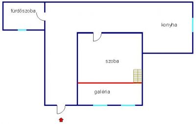 IX.ker. Boráros téren eladó garzon 8,99mFt