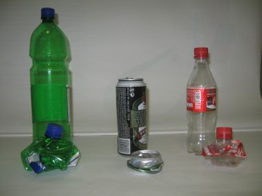 PET-palack és fémdoboz tömörítő!