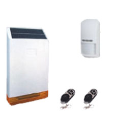 Napelemes, vezetéknélküli riasztórendszer 