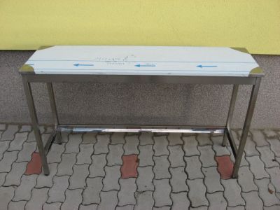 Ipari mosogató rozsdamentes nagykonyhai gasztro gastro munkaasztal munka asztal használt is