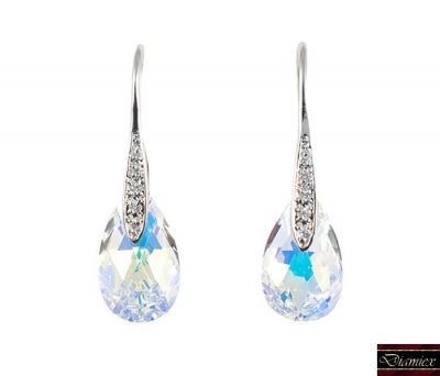 Exkluzív ékszer fülbevaló Swarovski kristállyal