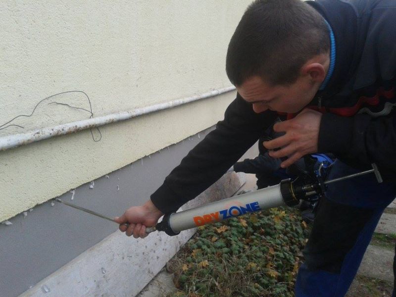 Salétromos, vizes épületek szigetelése Békéscsaba