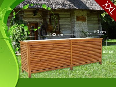 Új XXL-es méretű kerti láda