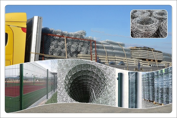Vadháló, betonoszlop, drótfonat