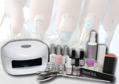 Műkörömépítő készlet