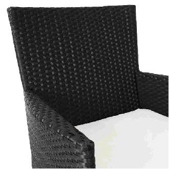 Új elegáns  9 részes poly rattan kerti garnitúra