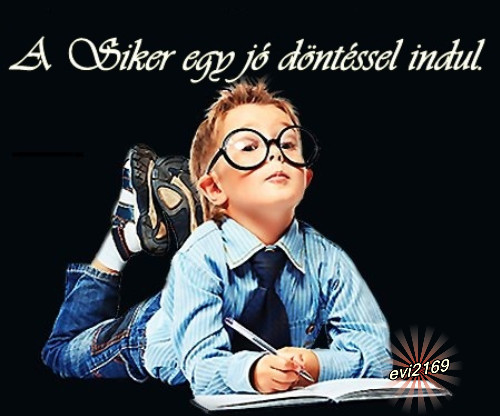 Nálunk megtanulható a siker!