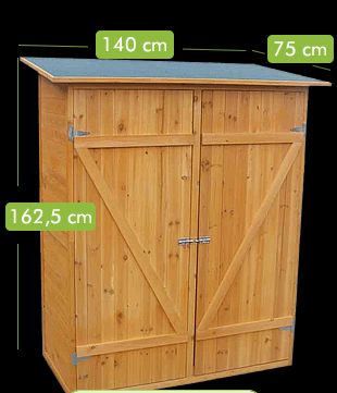 Új kerti tároló szekrény