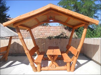 Baborca rönkbútor és kertibútor