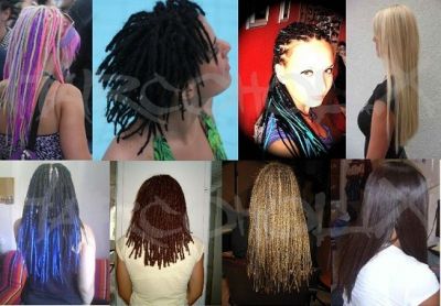 Afrofonás, raszta, műraszta, hajhosszabbítás..