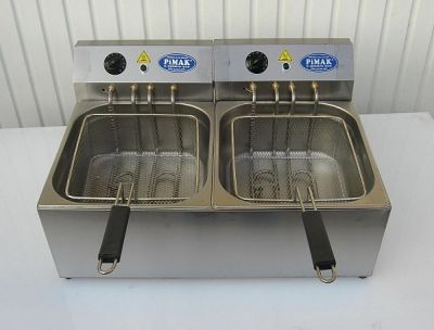 Olajsütő fritőz fritu 2x12 literes eladó