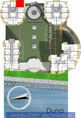 Kedvezményes áron eladó új építésű 53,5 m2-es 1+1 szobás emeleti, liftes, 24 m2-es terasszal