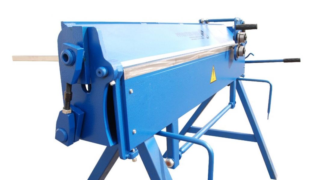 Élhajlító bádogos gép  1400/1,5 mm – eladó + tárcsás lemezolló