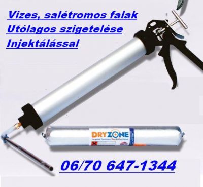 utólagos vízszigetelés, Budapest, vizes, nedves fal szigetelése