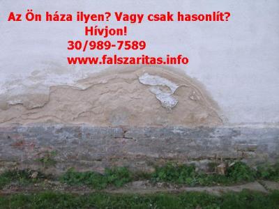 Vizes falú épületek kiszárítása, szigetelése Aquapol