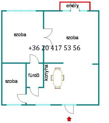 VI.ker. Rippl Rónai utcában eladó 2,5 szobás, erkélyes lakás 16,9mFt