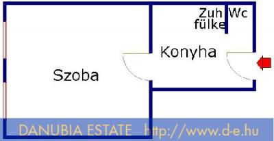 28 m2-es összkomfortos garzon a Ciprus utcában