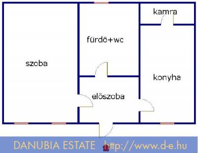 35 m2-es, emeleti, konvektoros lakás a Diószeghy utcában