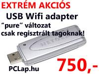 Extrém akciós USB Wifi