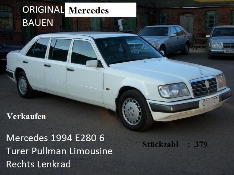 Mercedes e280 6 ajtos limuzin jobb kormanyos
