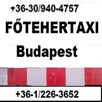 Fő-Tehertaxi, teherszállítás, költöztető furgon kisteherautó. 