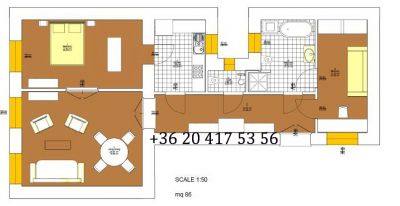 VI.ker. Operánál, Hajós utcában kiadó luxus lakás
