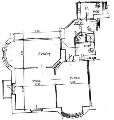 IX.ker. Bakáts téren eladó 3 szobás, erkélyes lakás