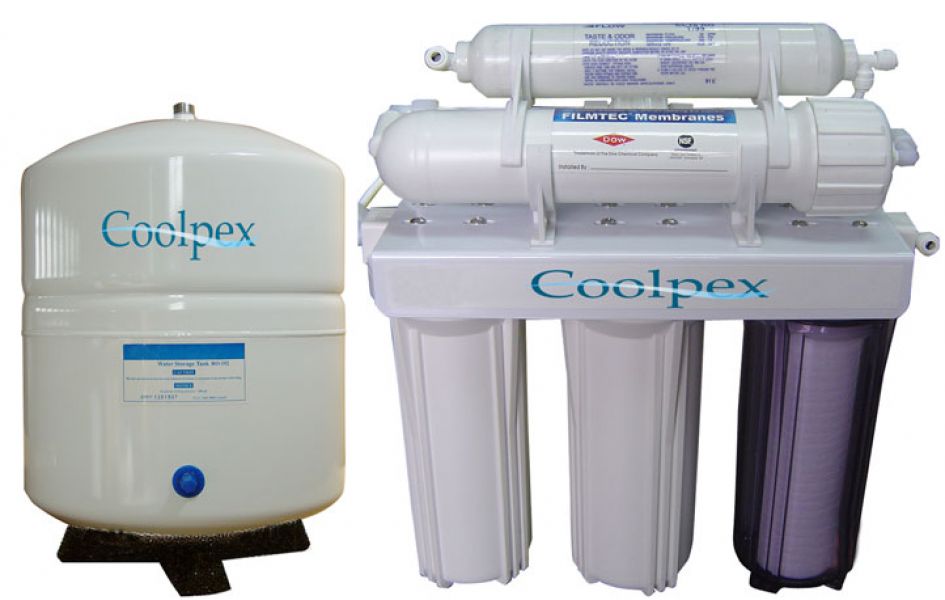 Fordított ozmózis víztisztító, klórszűrő, zuhanyszűrő