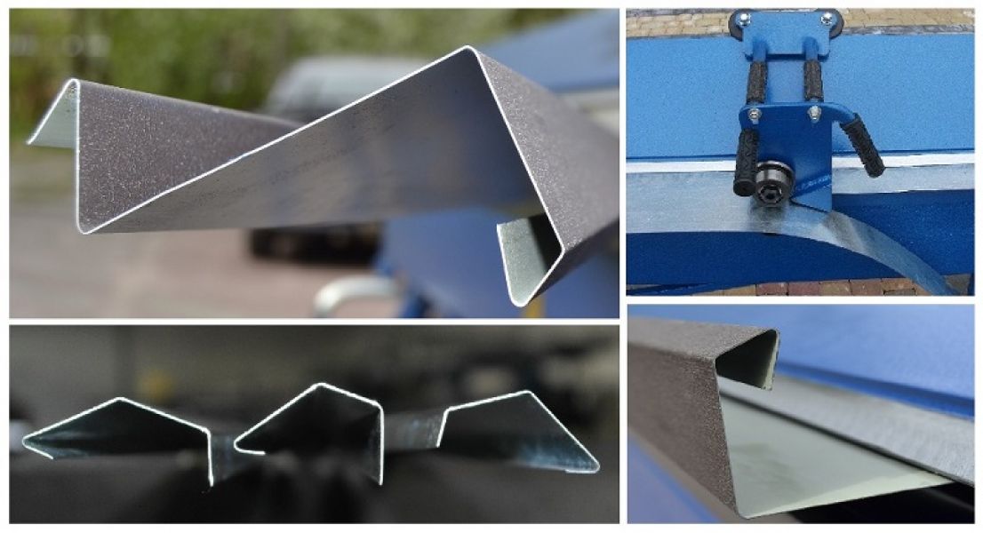 Kézi élhajlító  2640/ 0,8mm, Bádogos élhajlító gep