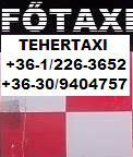FŐTAXI, Tehertax, költöztetés, fuvarozás Budapest, 06309404757.