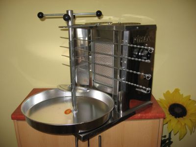 Gyros girosz giros girosz kebab sütő készítő