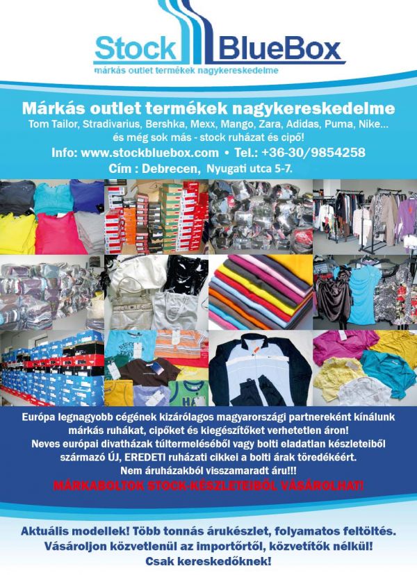 Outlet márkás ruha nagykereskedés