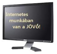 Üzlet vállalkozás otthoni internetes munkában.