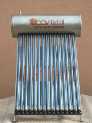 IMV Nyomásos Napkollektor rendszer eladó ingyen meleg víz