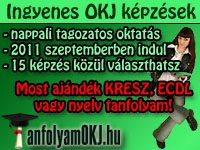 Ingyenes nappali OKJ képzések, extrákkal!