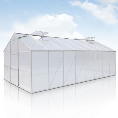 Új stabil üvegház – 13,25m2