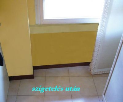 vizes, salétromos épület szigetelése