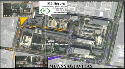 Autóműanyag javítás XI Fehérvári 120 Mű-Hege Kft.