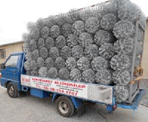 Vadháló kerítés építés oszlop drótfonat drótkerítés