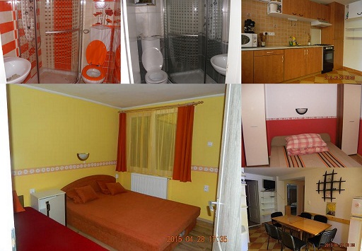 Jakuzzis klímás nyaraló kiadó közvetlen vízparton!