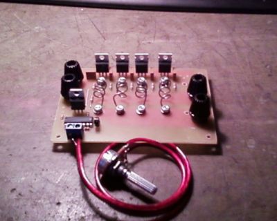 DC Motor fordulatszám szabályzó / PWM /