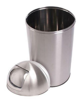 Új stílusos, rozsdamentes szemetes