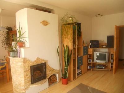 Egyszintes, kandallós, klímás, szigetelt, garázsos, kerti tavas