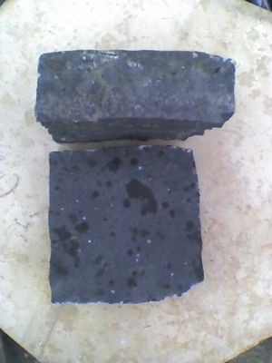 Bazalt Nagy kockakő 20cmx20cm 10cm vastagság