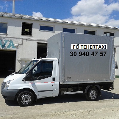 Fő-Tehertaxi, közúti áruszállítás, fuvarozó, költöztető furgon kisteherautó Budapest, belföld