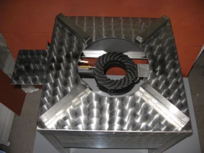 Gázzsámoly ipari rozsdamnetes gáz zsámoly