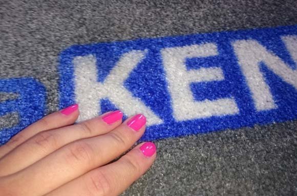 Egyedi lábtörlő nyomtatás