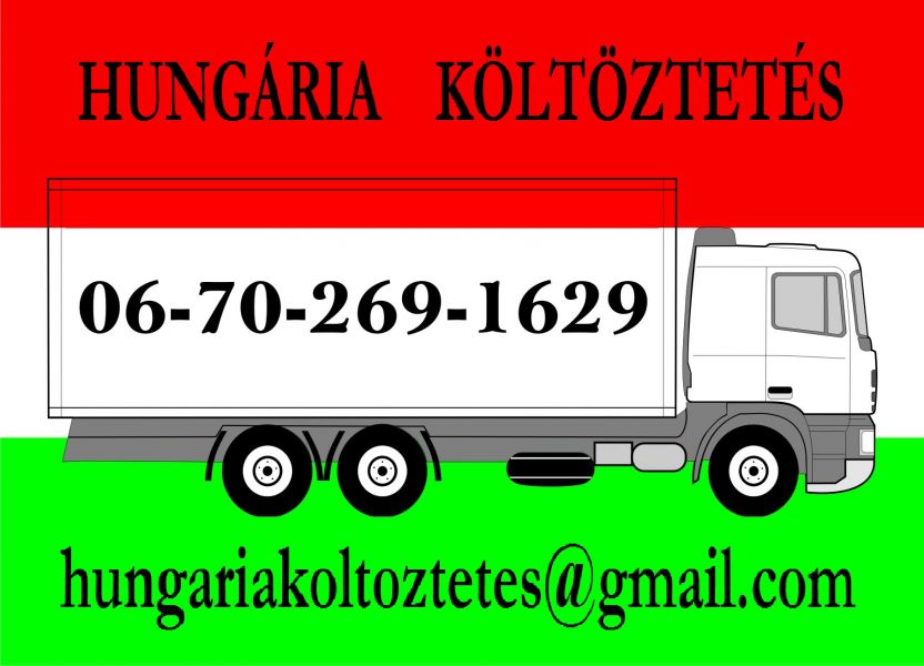 Költöztetés, Fuvarozás, Raktározás, Ingyenes Dobozokkal és Fóliával