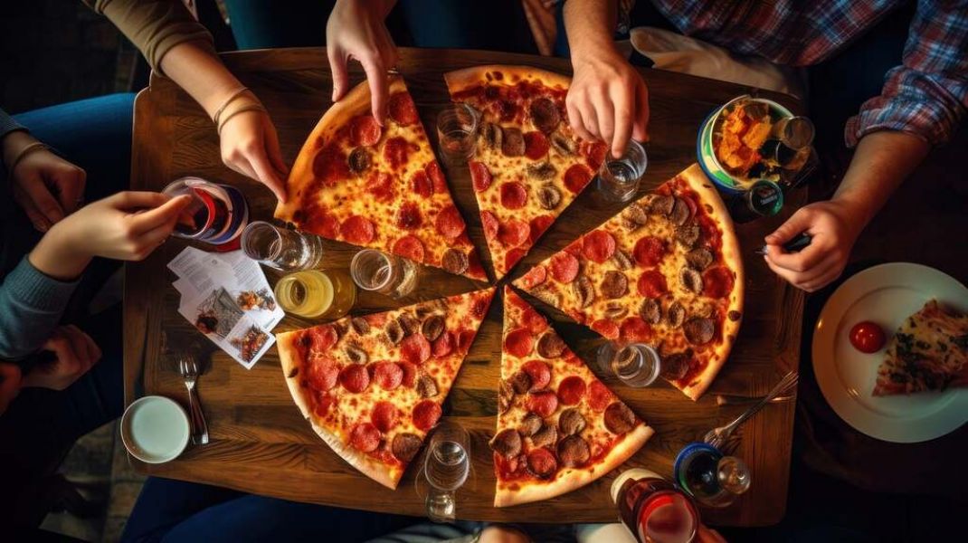 551/2. Pultos német munka Pizzériában Tübingen